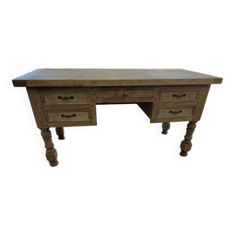 Solid oak desk