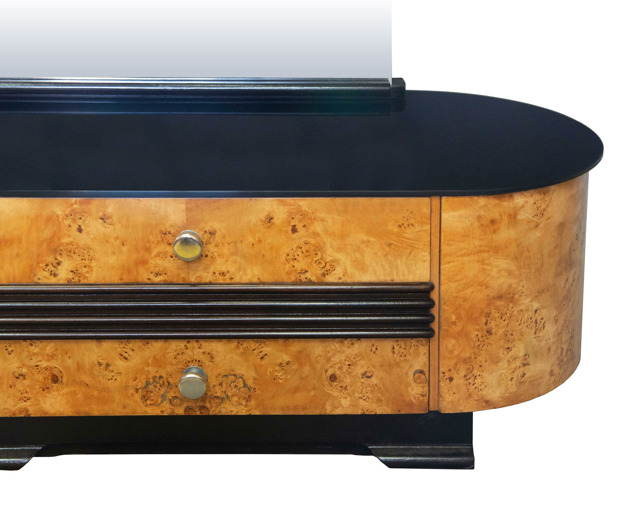 1950's mid century dressing table by Jindrich Halabala for UP Brno