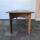 Table de ferme en noyer