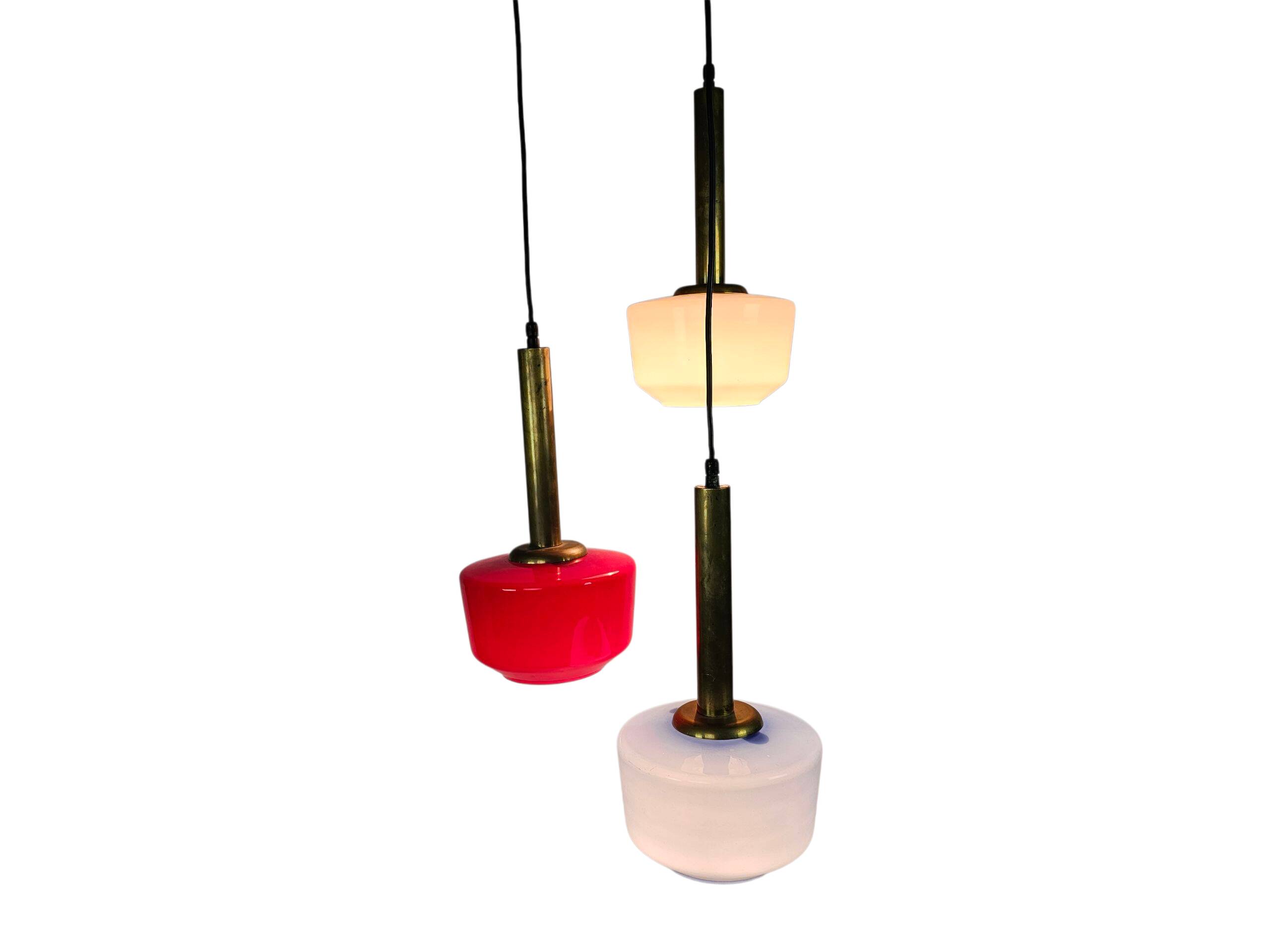 Cascade Chandelier - Vistosi - hanging lamp - Italy - 1970's