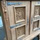Buffet armoire renaissance espagnole rénovée en chêne 1930