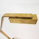 Heavy brass design floor lamp by Cassella, USA 1980's