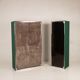 Guido Falsechini Hermès Smoked Glass and Suede Cabinets for i4 Mariani 1970