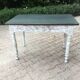 Louis Philippe table with a metal top