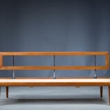 Danish Teak Fd 417 3 Seats Sofa Model Minerva by Peter Hvidt and Orla Molgaard-Nielsen for France &