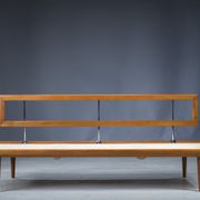 Danish Teak Fd 417 3 Seats Sofa Model Minerva by Peter Hvidt and Orla Molgaard-Nielsen for France &