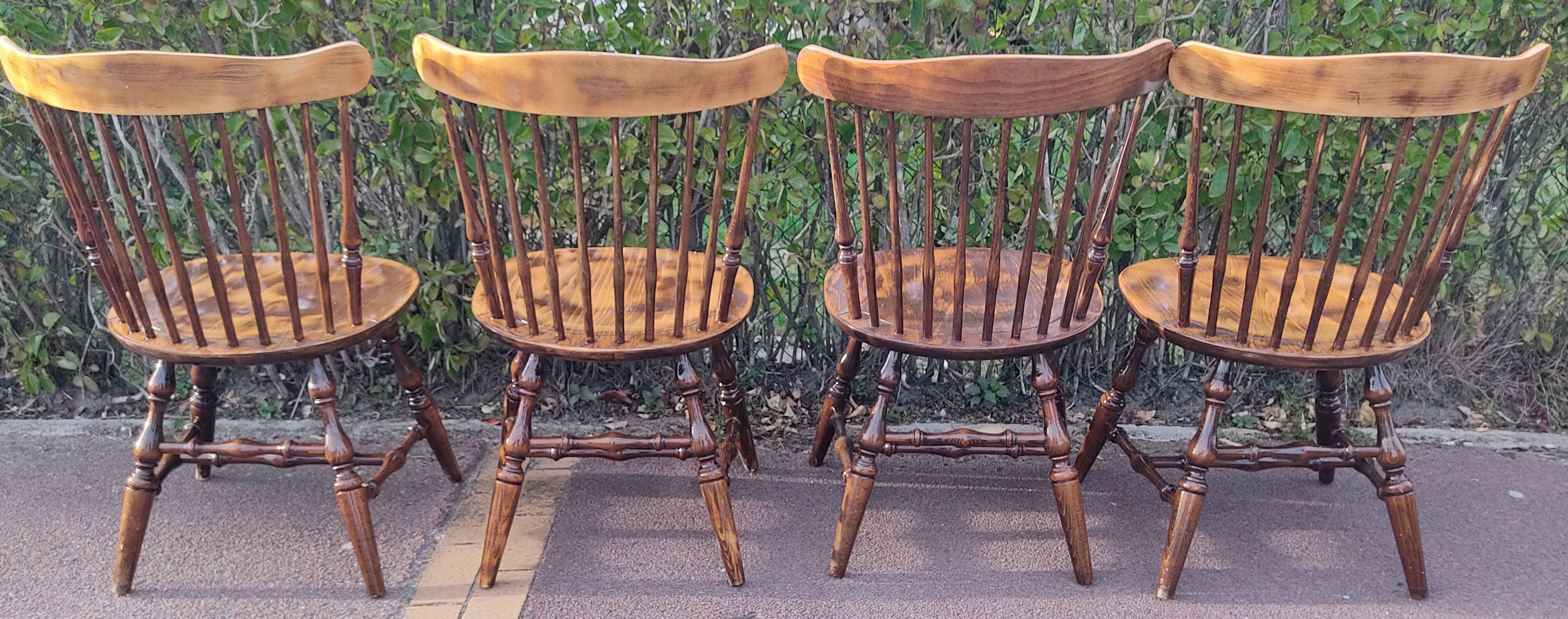 4 vintage bistro chairs