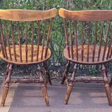 4 vintage bistro chairs