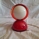 Lampe "Vico Magistretti" modèle "Eclisse" rouge