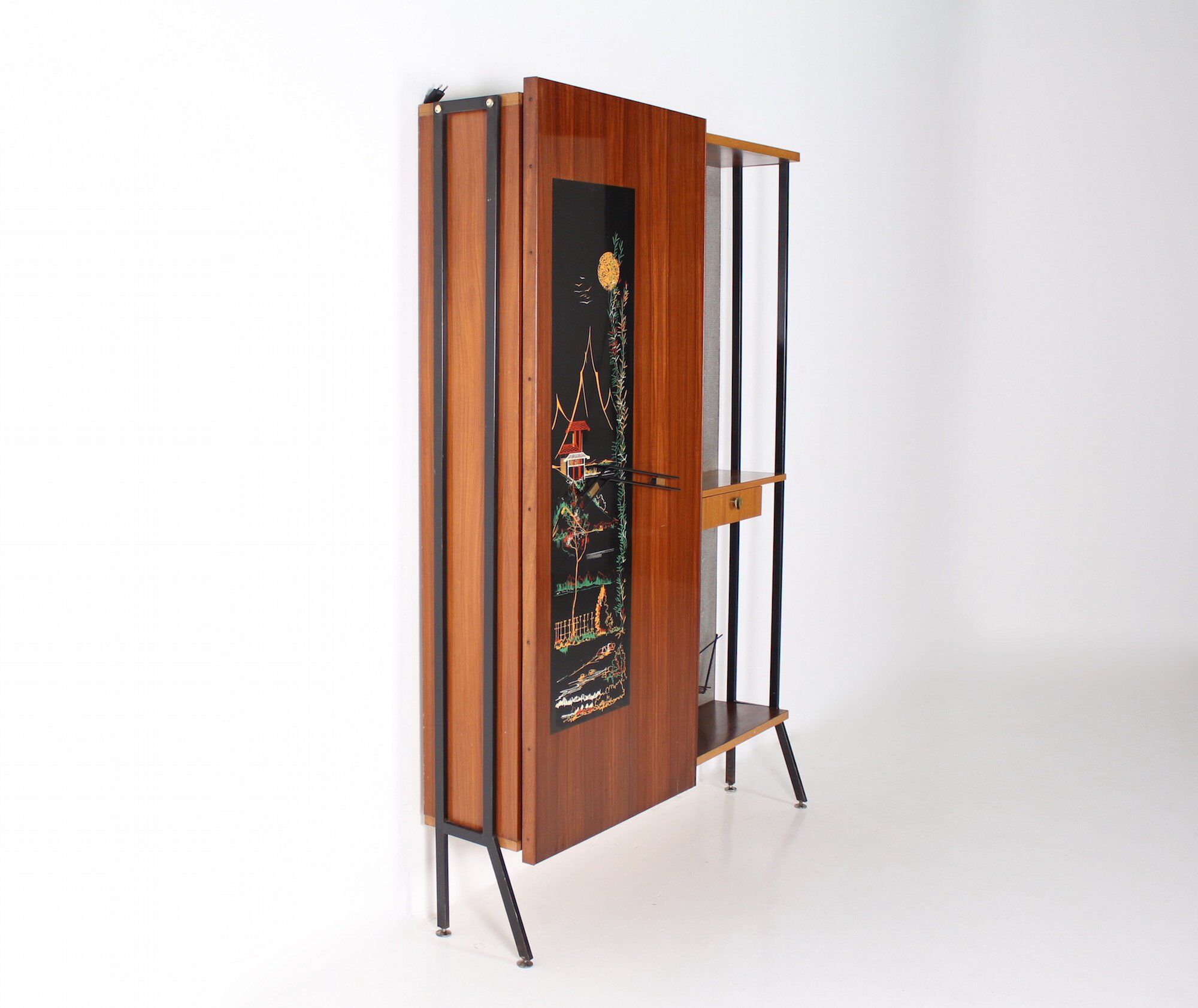 Combined furniture Japanese dressing room 1950