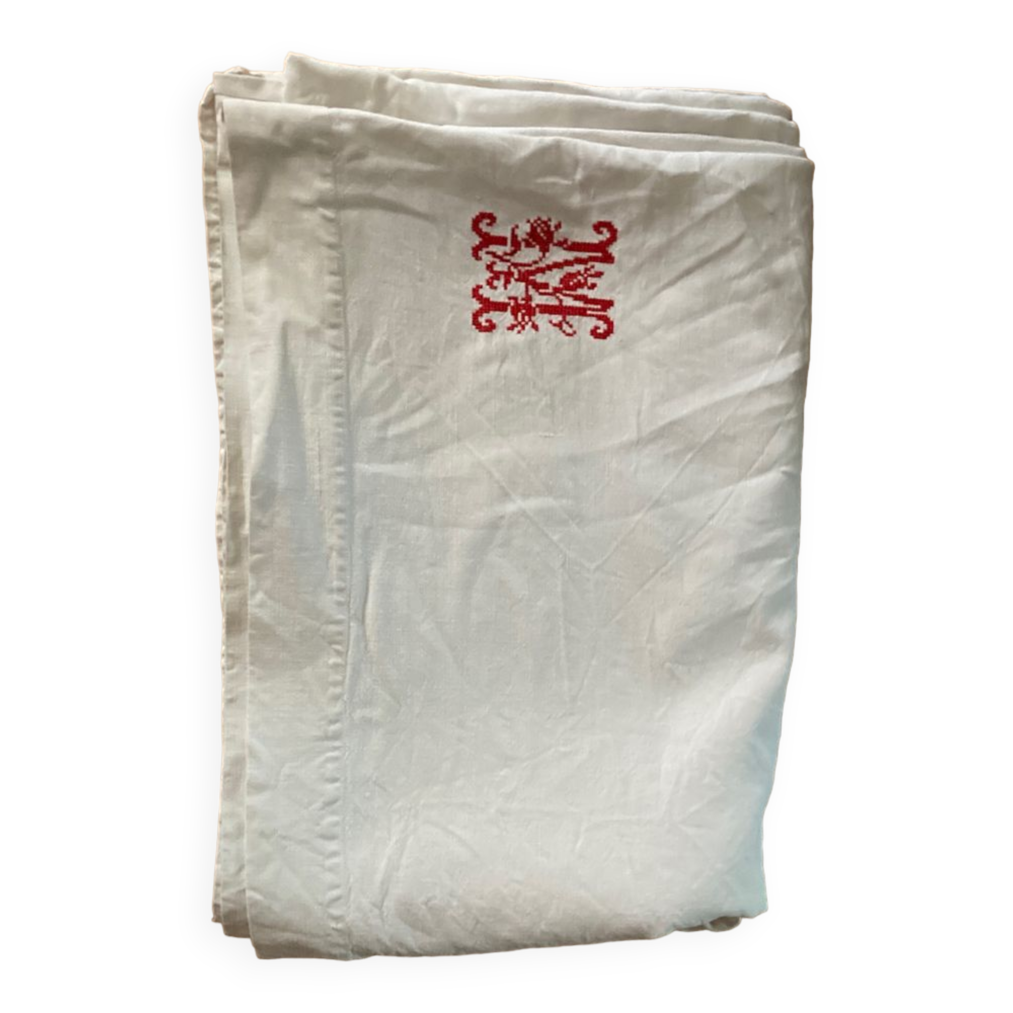 Linen sheet and old cotton