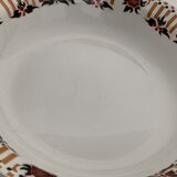 Lot de 2 plats ronds et un saladier Orchies Nord, modèle Henriette