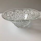 Glass and crystal bowl