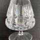2 cut crystal alcohol glasses