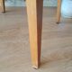 Beech chair compass feet 50s- 60s vinyl - vintage