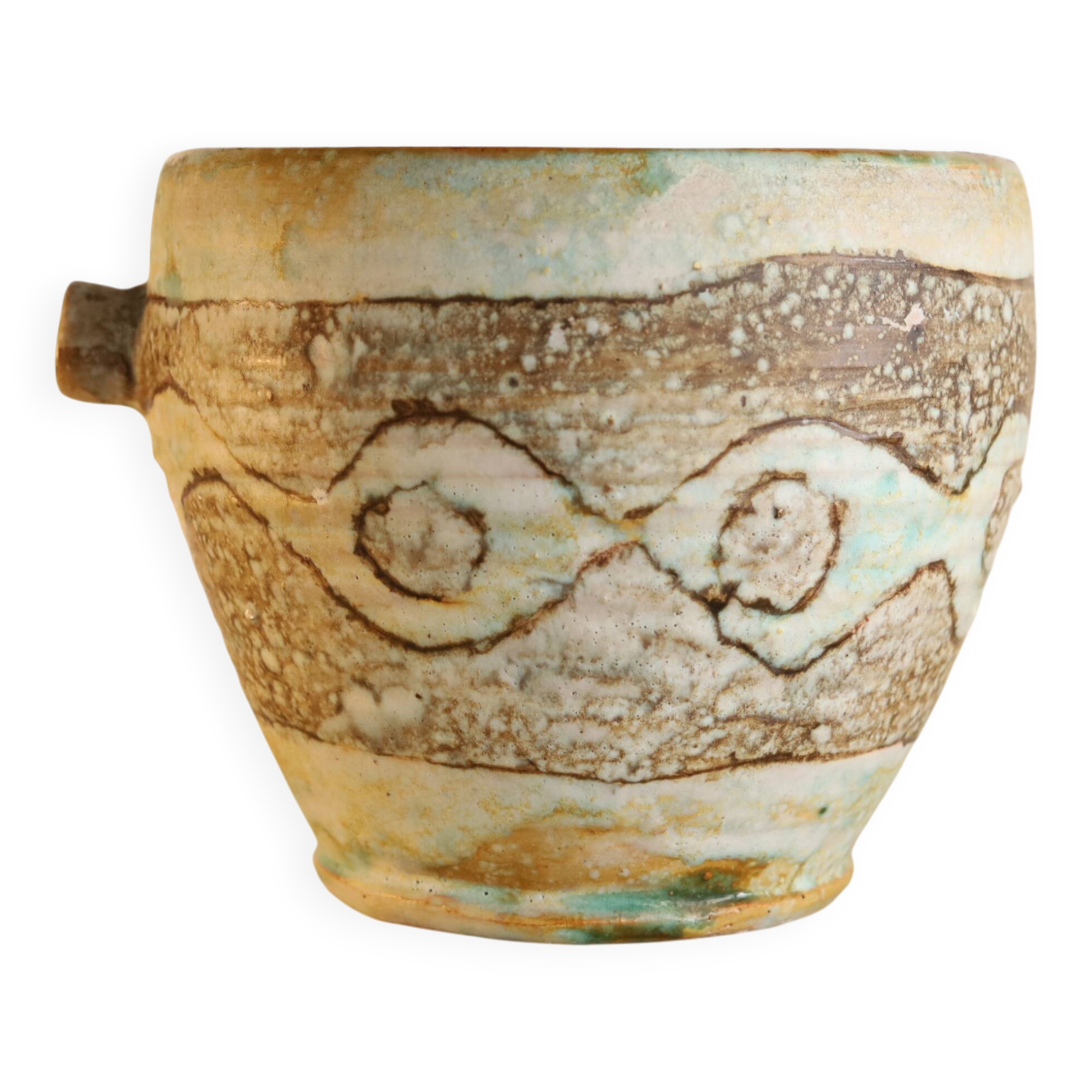 Free-form ceramic by cécile dein circa 1960