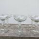 6 verres soufflés / coupes anciennes