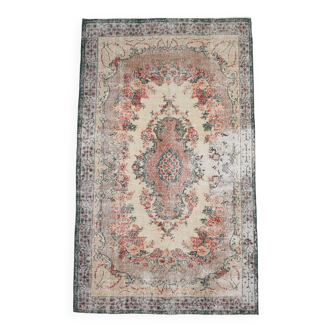 6x10 Bordered Classic Turkish Rug, 191x315Cm