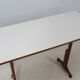 Mid century wood and formica desk 1950s, set of 2