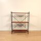 Free-Standing Rack with Wooden Shelves by A. Dekker for Tomado