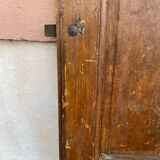 Porte intérieure XIX ème sapin
