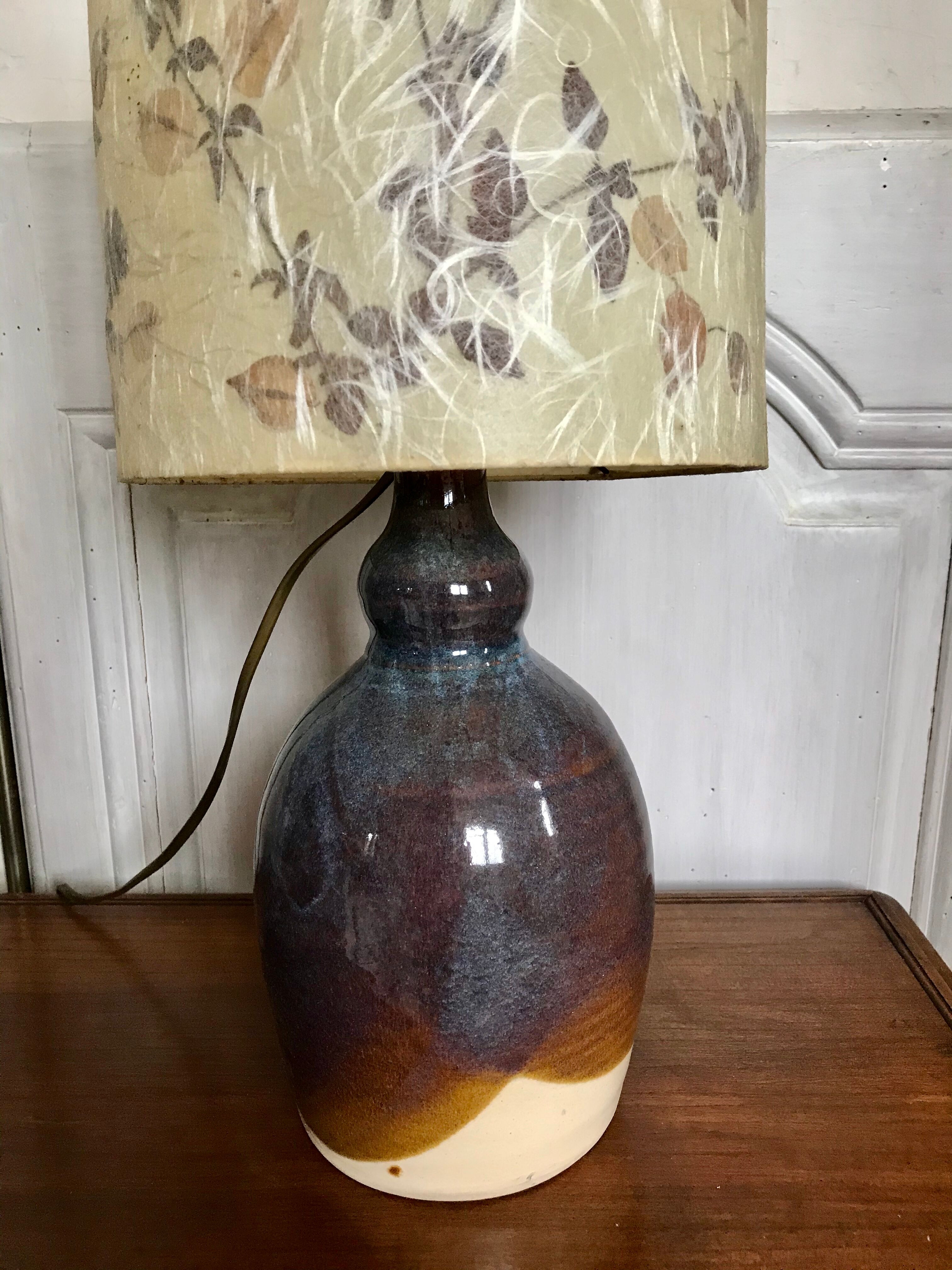 Vintage ceramic lamp
