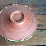 Glazed terracotta dish