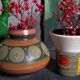 Duo of vases, vintage Scandinavian ceramics