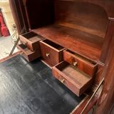 Empire period mahogany secretary, stamped Joseph Kochly, 19th century