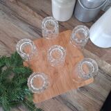 Vintage water or aperitif glasses