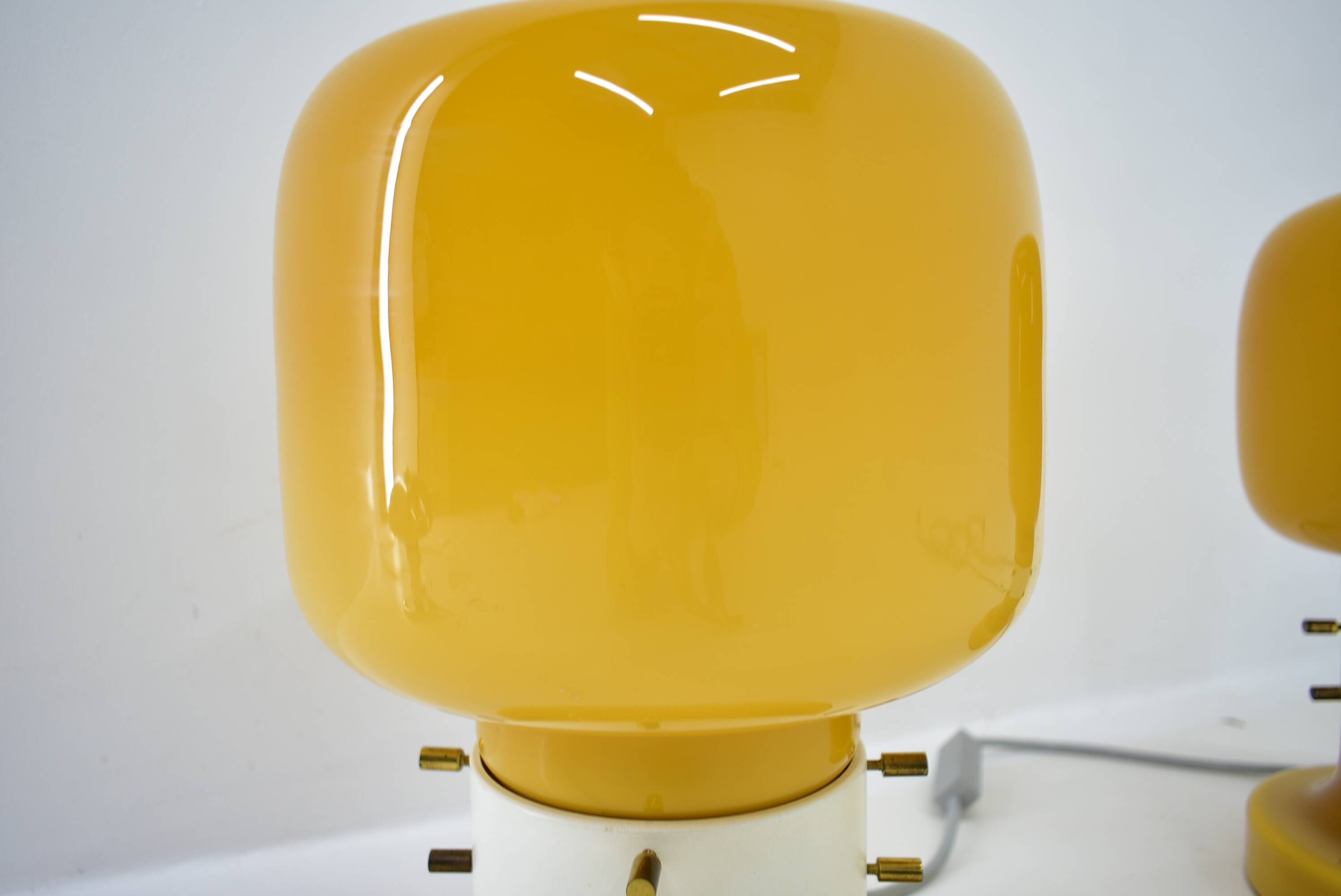 Pair of Midcentury Table Lamps by Zbyněk Hřivnáč, Equipment Hotel Praha, 1960s