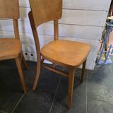 4 chaises de bistrot Thonet