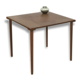 Minimalistic 60s danish side table tisch | FRANCE & DAVERKOSEN teak | Sound, Denmark and France. Midcentury modern TEAK
