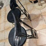 Lots of “Cricket” folding chairs by Andries Van Onck and Kazuma Yamaguchi