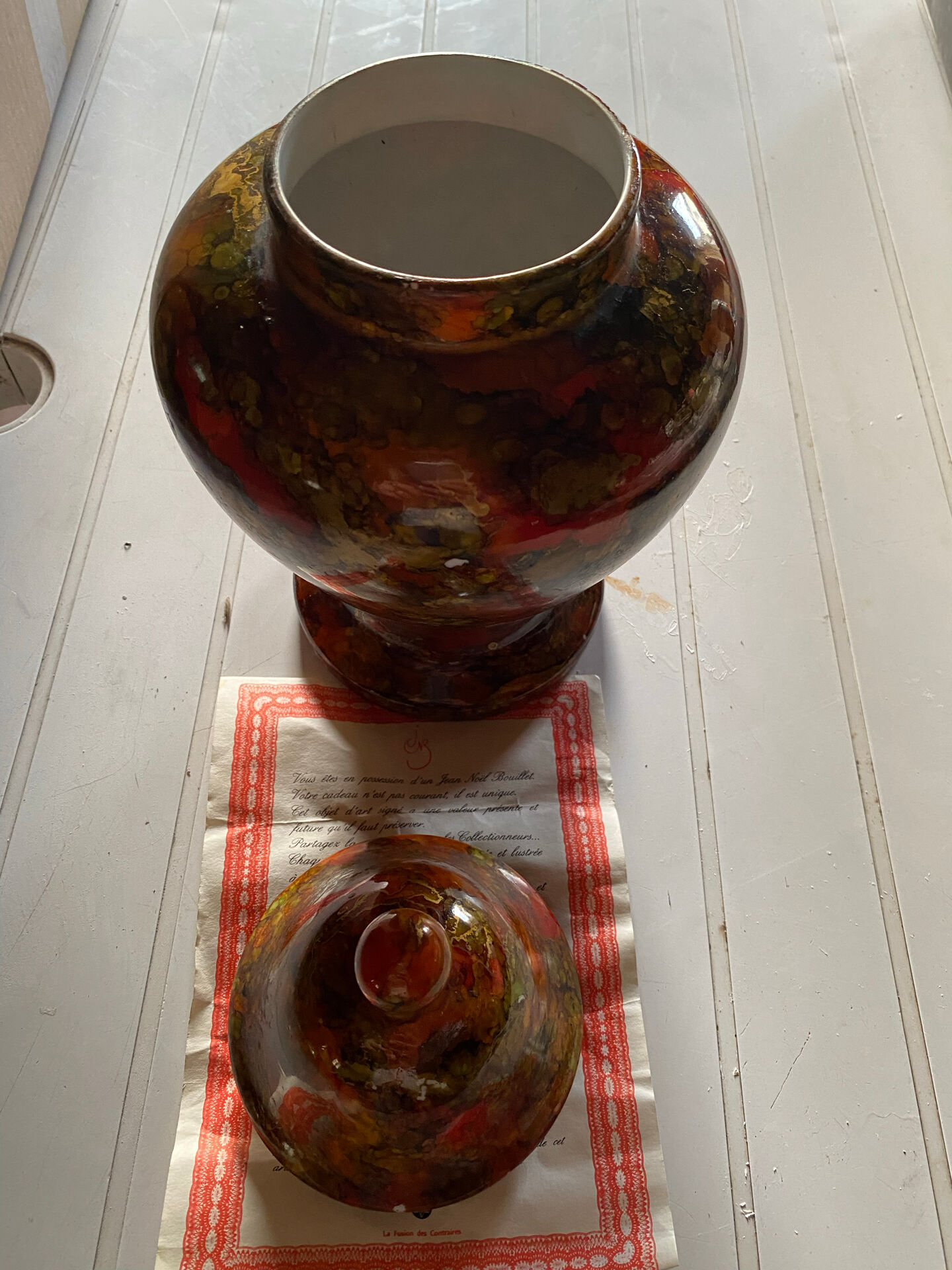 Vase Jean Noël Bouillet
