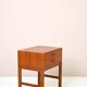 Scandinavian vintage nightstand with two drawers