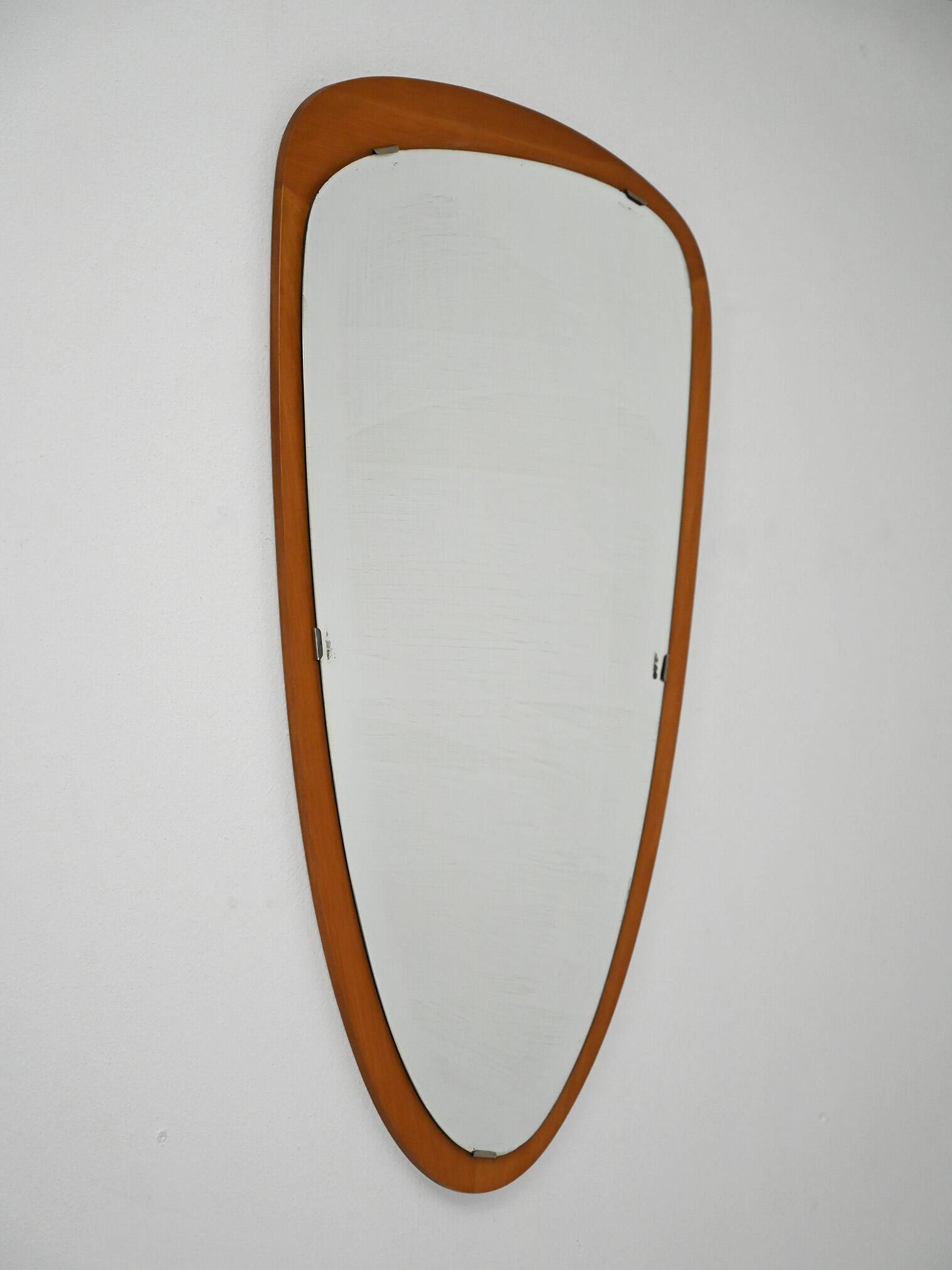 1950s–60s Scandinavian teardrop mirror