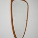 1950s–60s Scandinavian teardrop mirror
