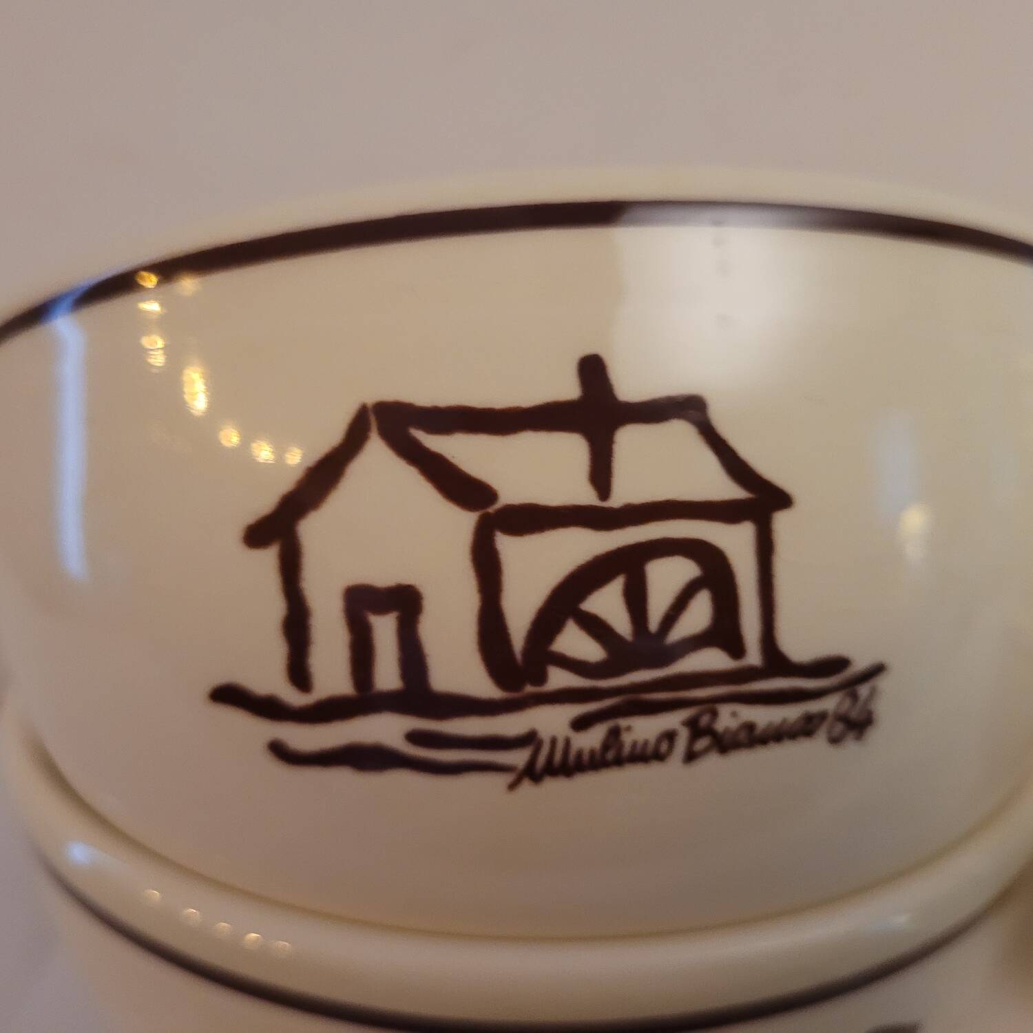 4 Mulino Bianco bowls 1984 – vintage Italian ceramics