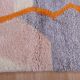 Handmade pure natural wool rug size