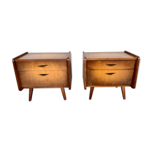 Paire de chevet vintage