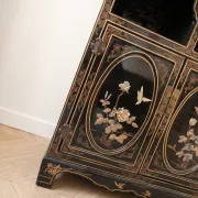 Black and gold Chinese storage furniture