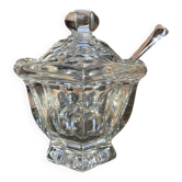 Confiturier en cristal de baccarat modele missouri art de la table