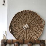 Patere porte manteau en bois 4 accroches