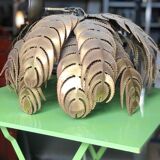 Palm tree ceiling light
