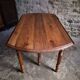 Table à manger extensible vintage en chêne / Table à abattants – 1950s–1970s, France