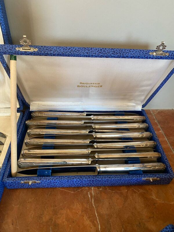 Ensemble de 50 pièces Menagere art deco boulenger