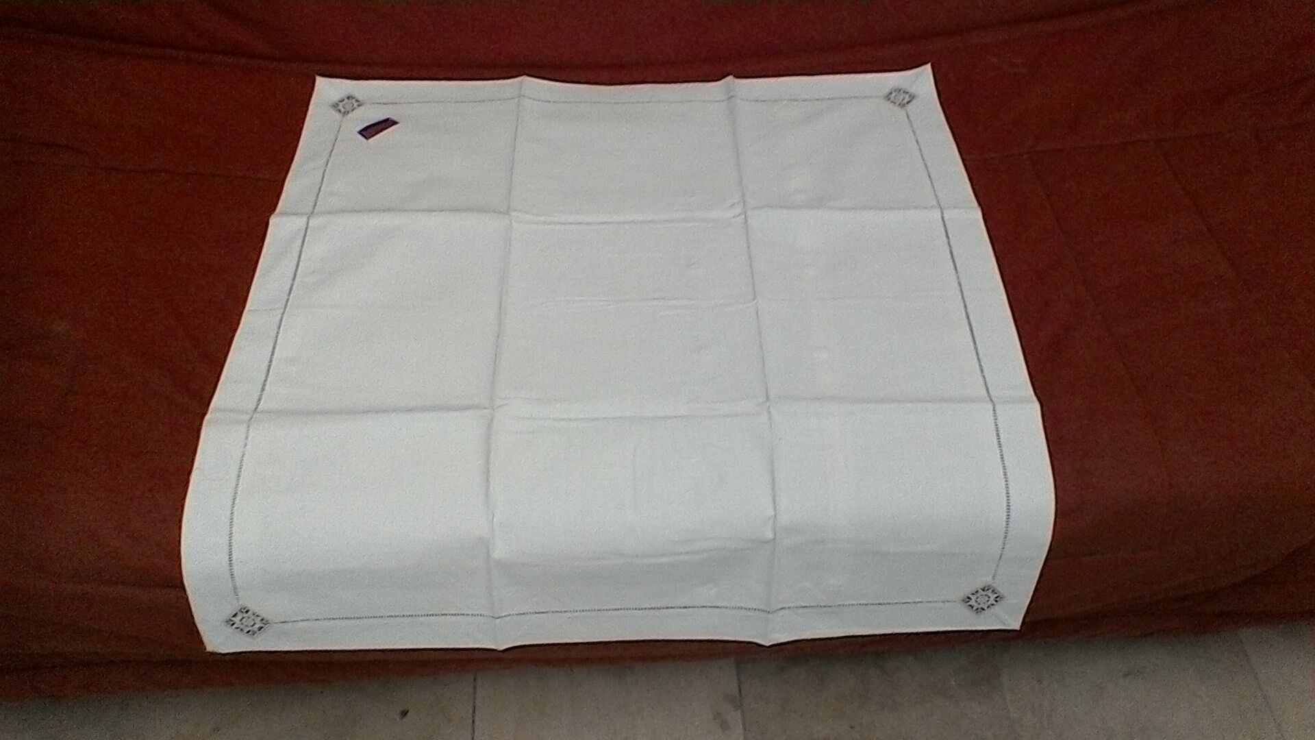 Linen pillowcases, vintage