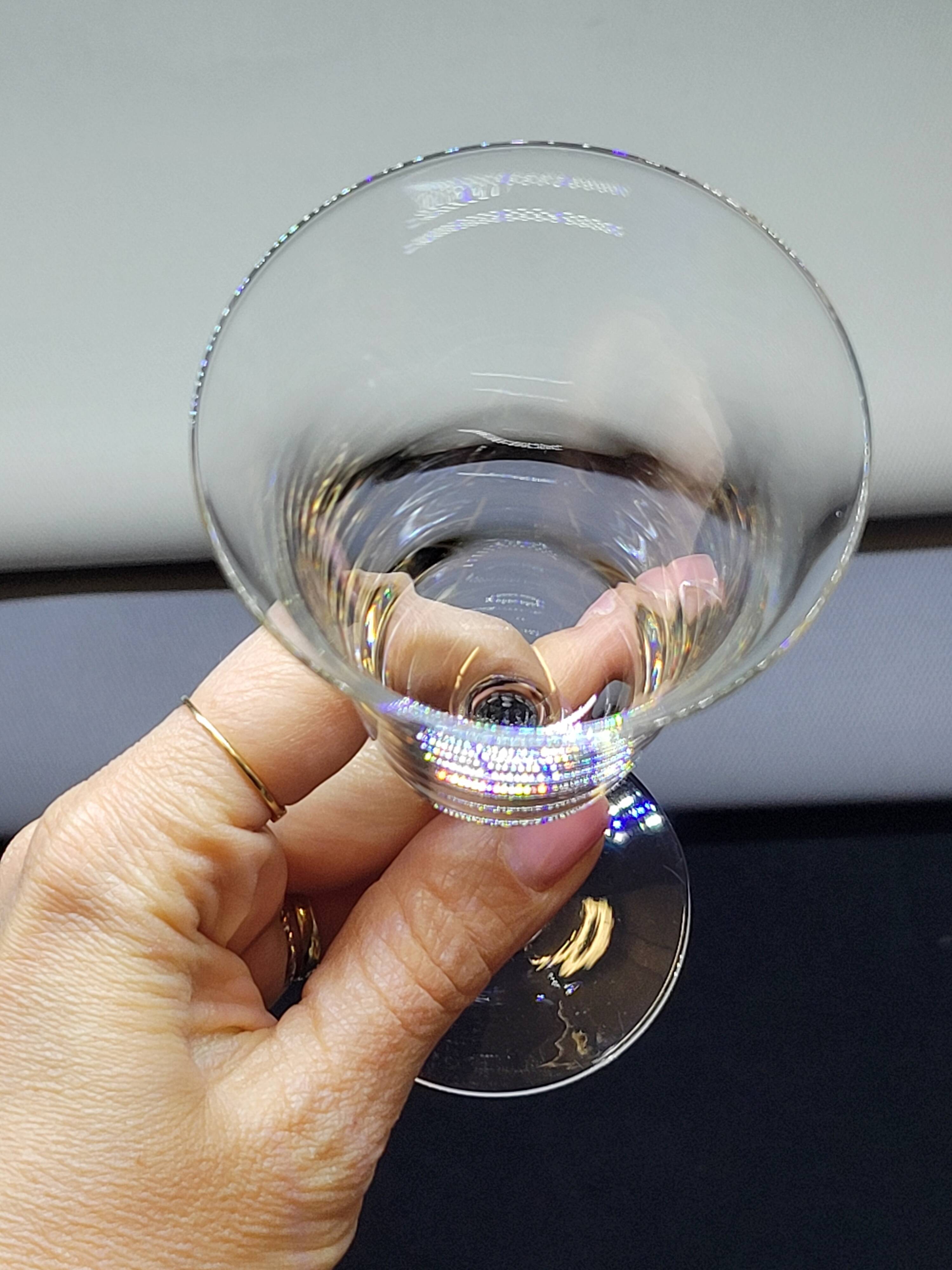 7 Baccarat Crystal Port or White Wine Glasses? / Saint Louis?