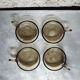 Set of 4 candlesticks
